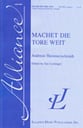 Machet Die Tore Weit SSATBB choral sheet music cover